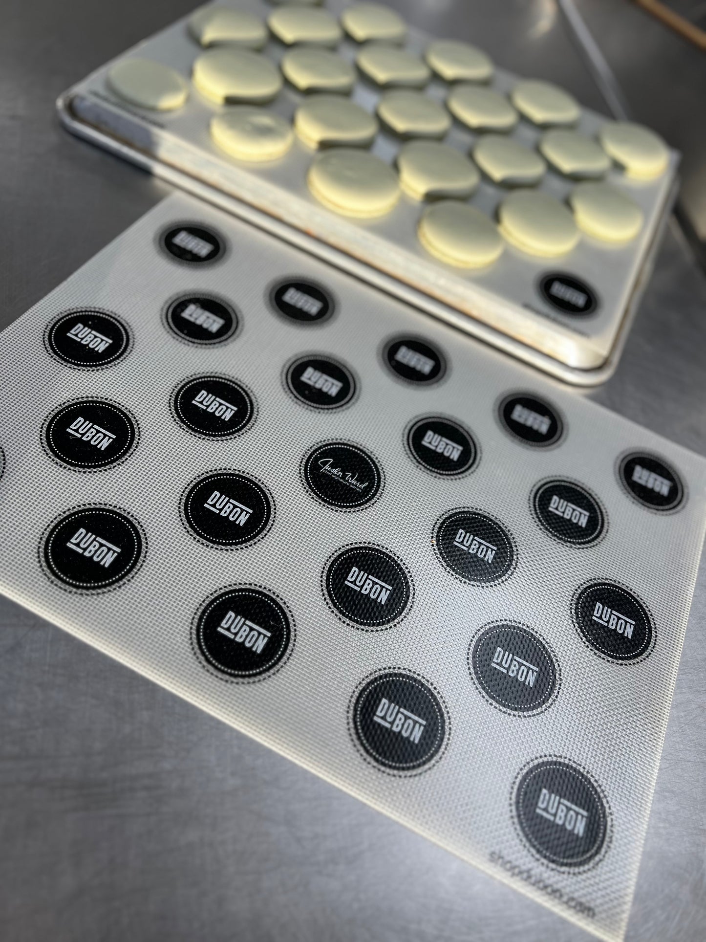 Silicone Pastry Mat For Macarons - Fits Half Sheet Pans