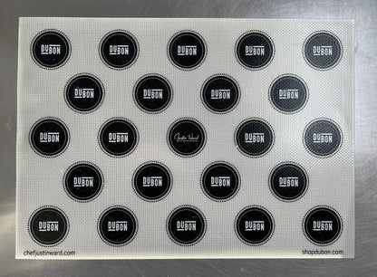 Silicone Pastry Mat For Macarons - Fits Half Sheet Pans