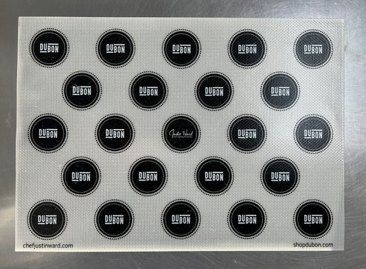 Silicone Pastry Mat For Macarons - Fits Half Sheet Pans