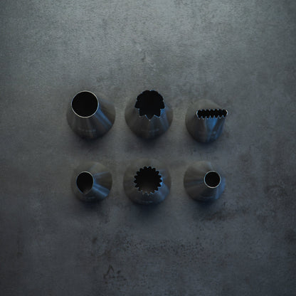 6 Teeth Flat Pastry Tip
