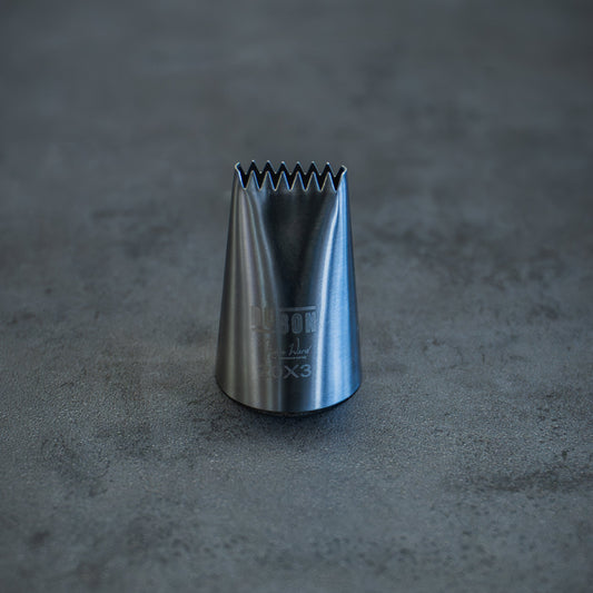 6 Teeth Flat Pastry Tip